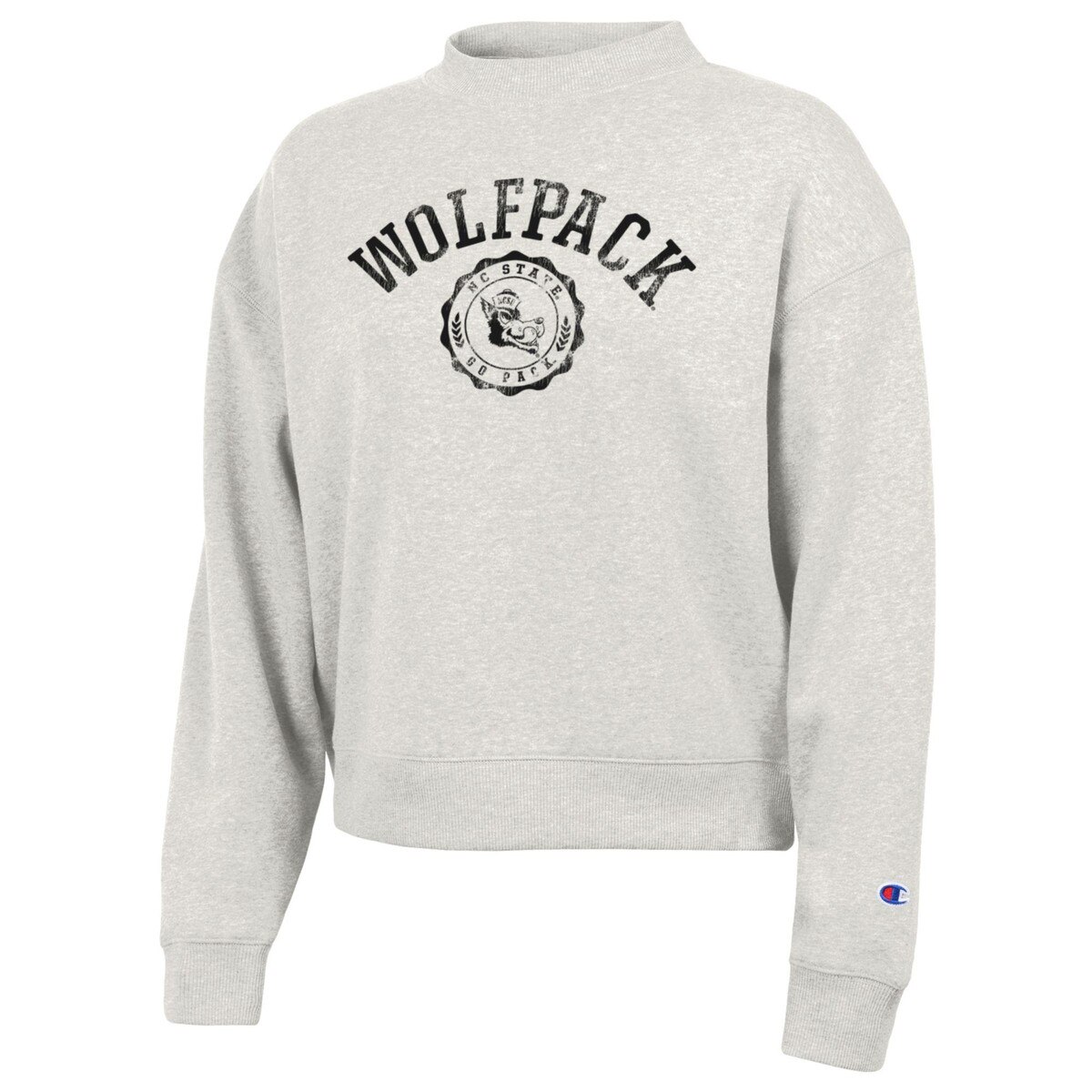 Oatmeal Ladies Triumph Crew - Faux